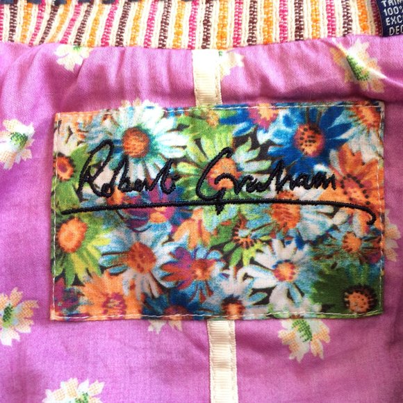 Robert Graham Womens Jacket Blazer Size 2 Plaid Short Sleeve Rayon Nylon - Picture 6 of 8